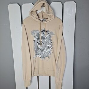 BAPE x Dragon Ball Z Pullover Hoodie Size Large A Bathing Ape‎ Streetwear Goku
